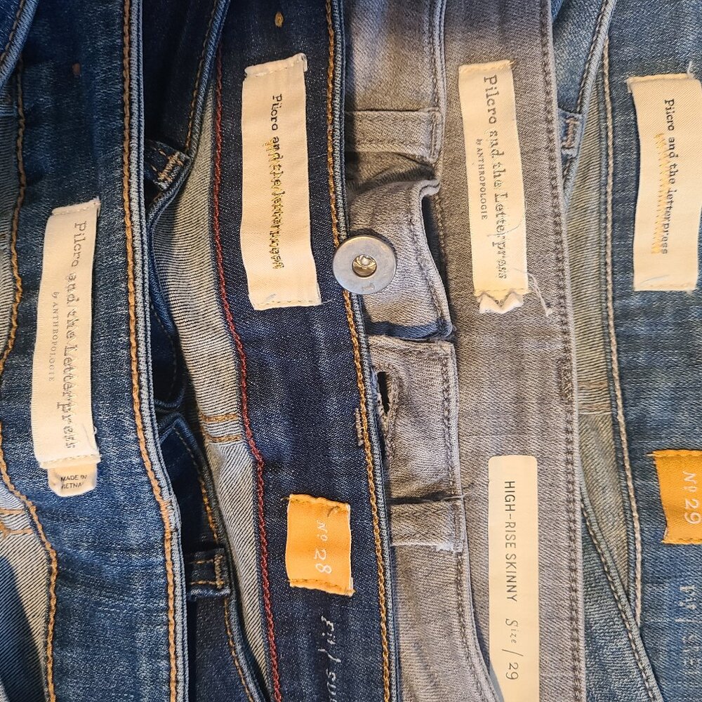 Pilcro skinny jeans size 29 bought from Anthropologie